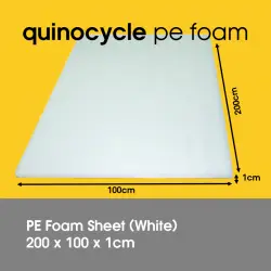 PE Foam Sheet (10mm) 2 meter x 1 meter - Quinocycle