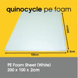 PE Foam Sheet (20mm) 2 meter x 1 meter - Quinocycle
