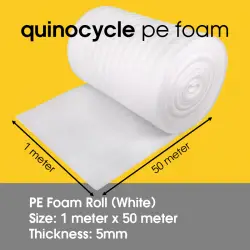 PE Foam Roll (5mm) 1 x 50 meter - Quinocycle